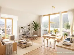 Neuwertige 3-Zimmer-Wohnung mit Terrasse und Bergblick | TOP B27 | Zentrum Zams