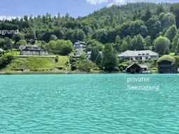 RARITÄT - Baugrund mit Wörtherseeblick und privatem Seezugang