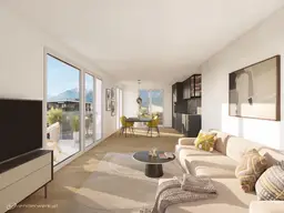 Wunderschöne 4-Zimmerwohnung mit Südostbalkon und Nordwestterrasse 4.03