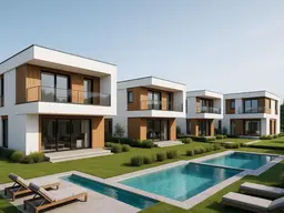 Baugrundstück - Baubewilligt für 4 Einfamilienhäuser mit Pool, Gartenhütte und PKW - Stellplätze! TOP LAGE