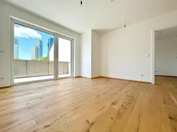 Erstbezug im energieeffizienten Neubau mit Freifläche nahe der Alten Donau &amp; UNO-City