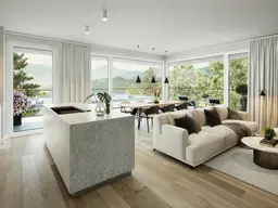 3-Zimmer-Dachgeschosswohnung in sonniger Aussichtslage