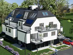 Erstbezug! 2-Zimmer Wohnung mit zwei Dachterrassen, Nähe Oberes Mühlwasser
