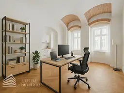 Hochwertig saniertes 2-Zimmer-Büro in Toplage