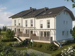 PROVISIONSFREI! Familienfreundliches Reihenhaus Top 1, nähe Mondsee Familientraum Oberwang