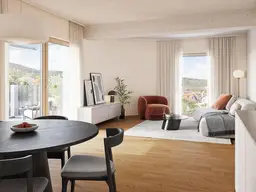 GRÜNE STADTVILLEN - GANZ OBEN MIT SONNENUNTERGANG! | 4 Zimmer im DG | Holzbauweise - Geothermie - Photovoltaik | Provisionsfrei!