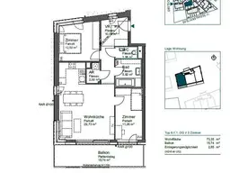 AM FLIEGENSPITZ - 3 Zimmer mit Balkon | Grün - Modern - Nachhaltig | Provisionsfrei!