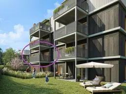 GRÜNE STADTVILLEN - 3 Zimmer mit Balkon - Holzbauweise | Ruhig - Sonnig - Grün | Provisionsfrei!