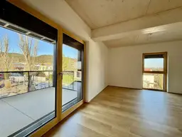 GRÜNE STADTVILLEN - 4 Zimmer mit Balkon | Sichtholz in der Wohnung! | Ruhe - Natur - Holz | Provisionsfrei!