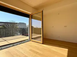 GRÜNE STADTVILLEN - GANZ OBEN! | 3 Zimmer mit Süd-Balkon | Holzbauweise - Umweltbewusst - Modern | Provisionsfrei!