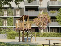 GRÜNE STADTVILLEN - 4 Zimmer mit Balkon - mit Sichtholz in der Wohnung! | Ruhe - Natur - Holz | Provisionsfrei!
