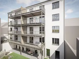 Innenhofterrasse - Ruhe-Oase in Steyrdorf - PROJEKTSTART