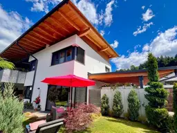 4-Zi.-Luxus-Maisonette mit Garten, Terrasse &amp; Loggia - Panorama-Bergblick in Seeboden/Millstätter See