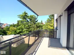 ZENTRAL UND RUHIG - TEILMÖBLIERTE TERRASSENWOHNUNG MIT FERNBLICK INS GRÜNE