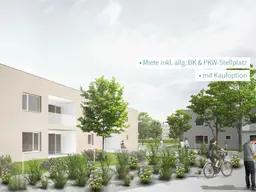 Wohnung im Obergeschoß mit Balkon