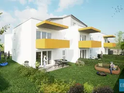 Kompakte Eckwohnung mit Balkon im 1.Obergeschoß