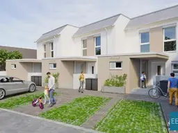 Schönes Eckreihenhaus mit nettem Garten