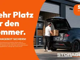 SOMMERAKTION! 28-112m² Garagen &amp; Lagerflächen mit Strom zur Miete