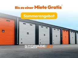 50% RABATTAKTION AUF 56M²! - Moderne 28-112m² Garagen und Lagerräume mit Strom zur Miete