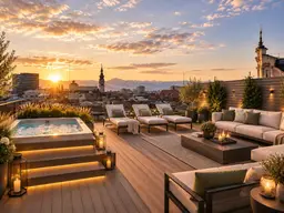 City Life Above – Exklusives Penthouse mit Dachterrasse!