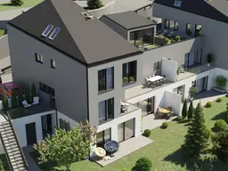 PROVISIONSFREI: Attraktive 2-Zimmer-Neubauwohnung mit Loggia und Eigengarten in Steyr-Christkindl