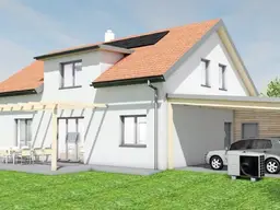 Traumhaftes Einfamilienhaus mit sonniger Terrasse, Garten &amp; Doppelcarport in Bairisch Kölldorf