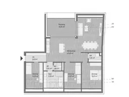 4 Zimmer Anleger- Dachgeschosswohnung – (113,78 m²) &amp; sonniger Terrasse- in Graz/Gries