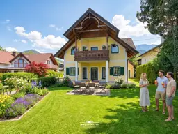 Wo Berg und See sich küssen: Ihr neues Zuhause. Wohnung mit traumhaften Garten und Badeplatz