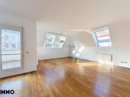 Exklusives Dachgeschoß-Maisonettejuwel 5 Zimmer + Dachterrasse in Döbling + Garage