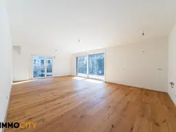 Sonnige 2-Zimmer-Dachwohnung mit südseitiger Terrasse (17 m²), Erstbezug, lichtdurchflutet ohne Schrägen