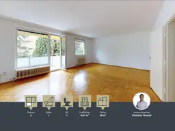 OBER ST. VEIT || inkl. schöner 9 m² Loggia || beg. Kleiderschrank || in Villengrünlage von Hietzing