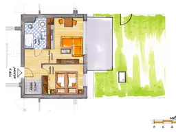 2-Zimmer-Gartenwohnung