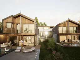 WOHNEN im WIENERWALD – Baugrund für Premium Holz Massivhaus im Chalet Stil