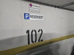 Tiefgaragenabstellplatz bei der SoWi