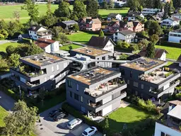 Penthouse mit fast 100 m² Terrasse: helle 3-Zimmerwohnung in Lochau