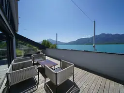 Penthouse für Zwei mit Bade- &amp; Bootsliegeplatz