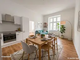 Charmante 2- Zimmer Wohnung in Urbaner Lage