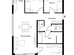 Neuwertige 4-Zimmer Wohnung in zentraler Lage
