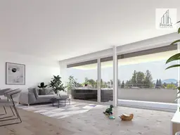 Exklusive 4-Zimmer Dachgeschosswohnung in Hard am Bodensee