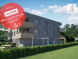 2-Zimmer Neubauwohnung in ruhiger Lage