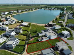 AM SEE + PROVISIONSFREI I Das baubewilligte Traumhaus am See schnell verwirklicht! Große Doppelhausparzelle mit Planung + Baubewilligung.