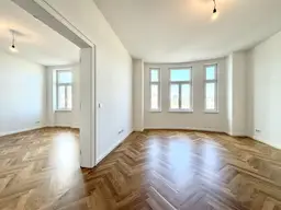 Großzügige vollsanierte Altbauwohnung mit Loggia I Belvedere &amp; Schweizergarten Nähe I Barrierefreier Zugang mit Lift I Fischgrätparkett &amp; Fußbodenheizung I perfekte öffentliche Anbindung