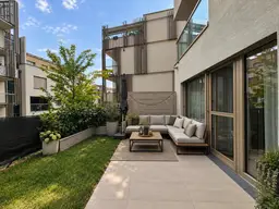 Familien Willkommen | Modern wohnen. Im Grünen leben | Klimaanlage | Tiefgaragenplatz | privater Garten | Südwest-Terrasse