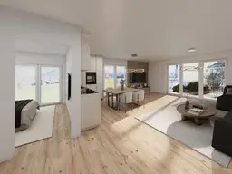 „Harmonie im Dorf“ 3Z-Neubau-Balkonwohnung ''Sonnenkraft''. Wohnbauförderung möglich!
