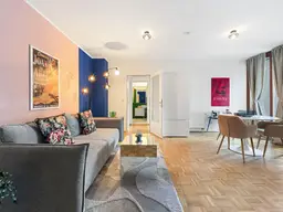 55m² apartment with 2 rooms near Naschmarket &amp; Margaretenhof