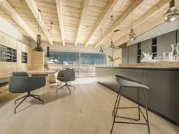 Luxury penthouse available in the centre of town with wonderful mountain views.