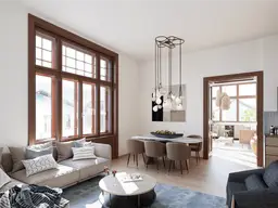 Top Anlegerwohnung in generalsanierter Villa