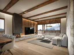 Architektur &amp; Eleganz vereint Premium Dachgeschosswohnung im Herzen von St. Johann in Tirol