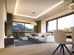 Exklusives Wohnen über den Dächern von St. Johann in TirolDachgeschosswohnung mit 40 m² Terrasse