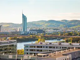 Exklusives Stadtdomizil mit Traumaussicht an der neuen Donau!